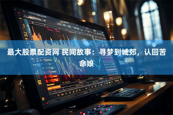 最大股票配资网 民间故事:寻梦到城郊,认回苦命娘